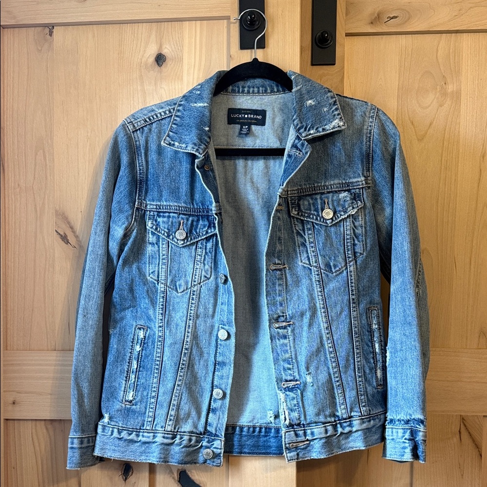 Lucky Brand Classic Blue Jean Jacket